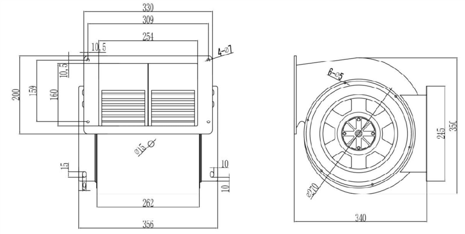 Centrifugal industrial exhaust fans Centrifugal industrial exhaust fans